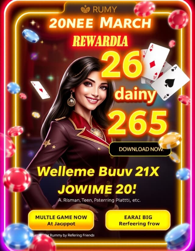 Rummy March Banner